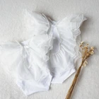 Одежда для сиделки Одежда для новорожденных девочек платья принцессы реквизит для фотосъемки белые кружевные комбинезоны аксессуары для фотосъемки в студии