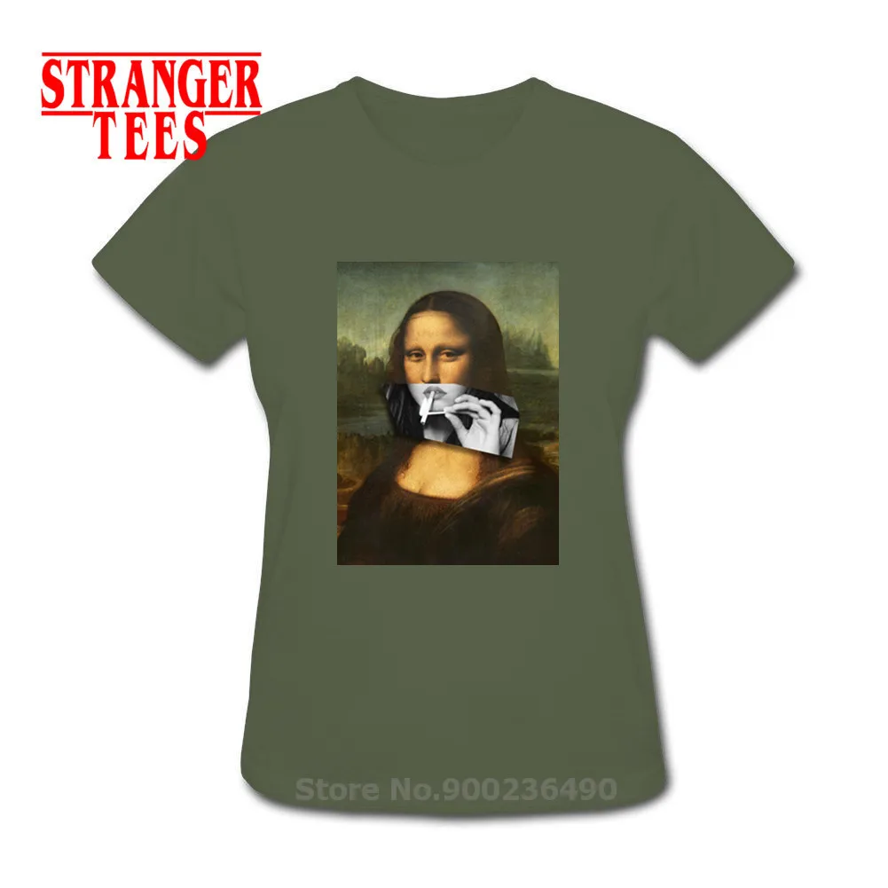 Новейшая модель Mona Lisa футболка пародия: модные брюки из хлопка с логотипом