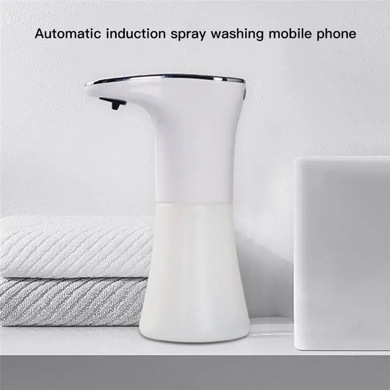 

350ML Smart Automatic Induction Soap Dispenser Bathroom Liquid Soap Liquid Distributor Foam Dispenser Touchless Hand Sanitizer