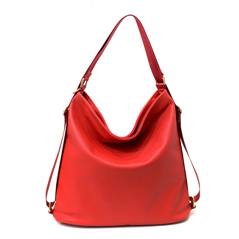 

Многофункциональные женские Сумки из искусственной кожи, роскошные рюкзаки, Хобо, дизайнерская сумка на плечо, женские кожаные сумки, ручна...