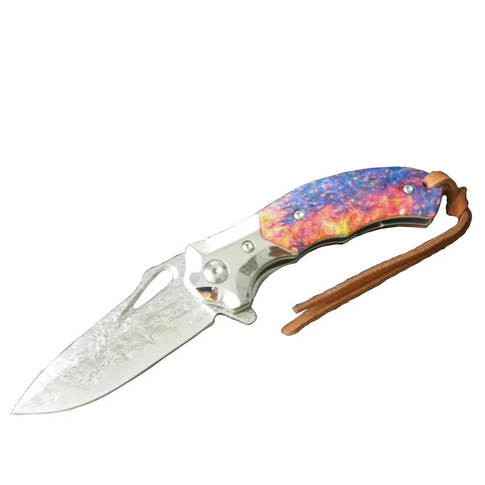 Кованый дамасский брикет MASALONG с фламинго инструменты для выживания на охоте