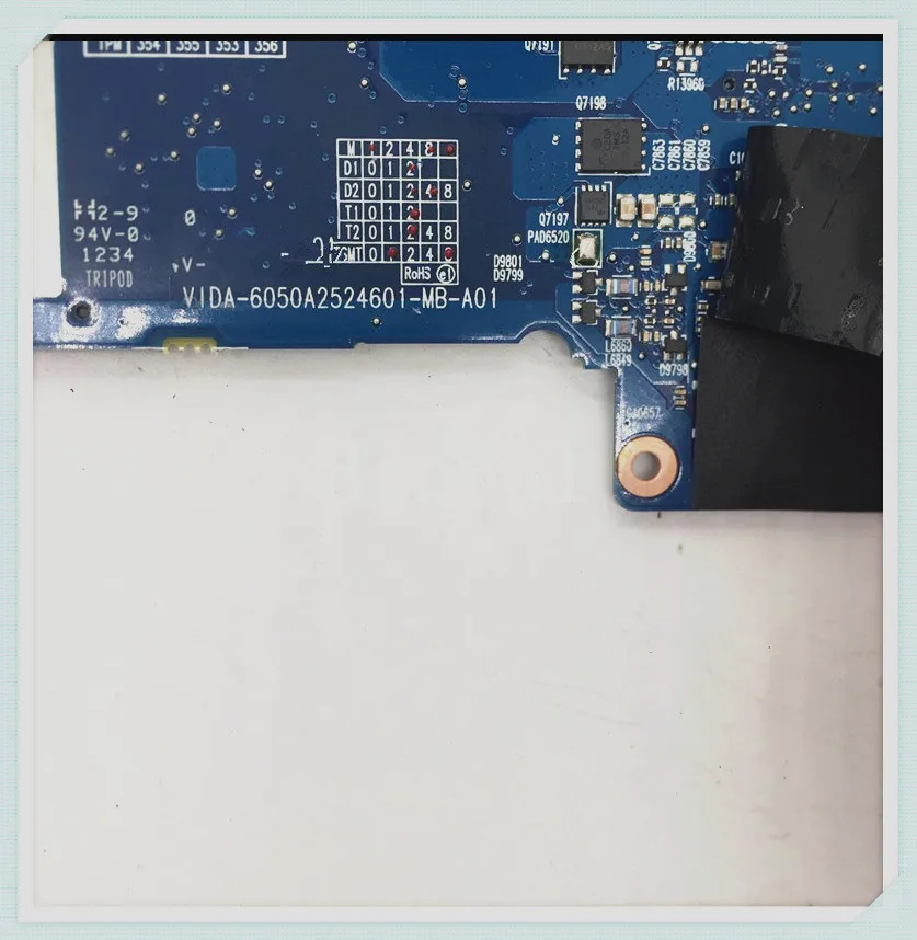 Для Dell E6220 CN-08YNV0 08YNV0 8YNV0 материнская плата для ноутбука с SR04S I3-2310M CPU 6050A2524601-MB-A01 100%