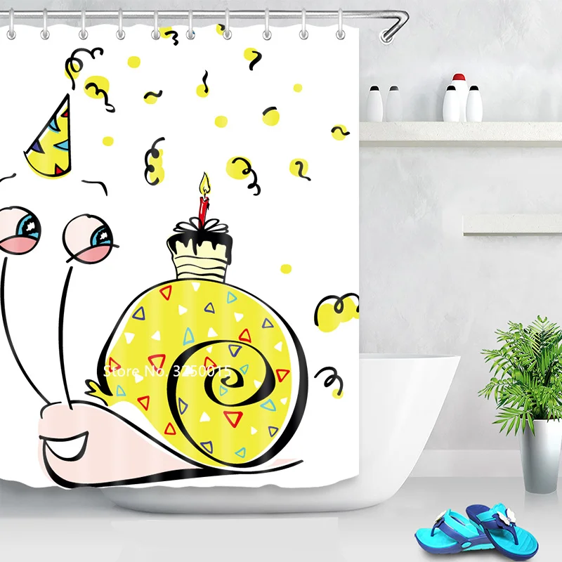 Занавеска для душа непромокаемая с крючком | Дом и сад