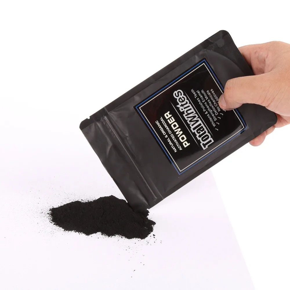 Кокосовая Скорлупа активированный уголь порошок для отбеливания зубов