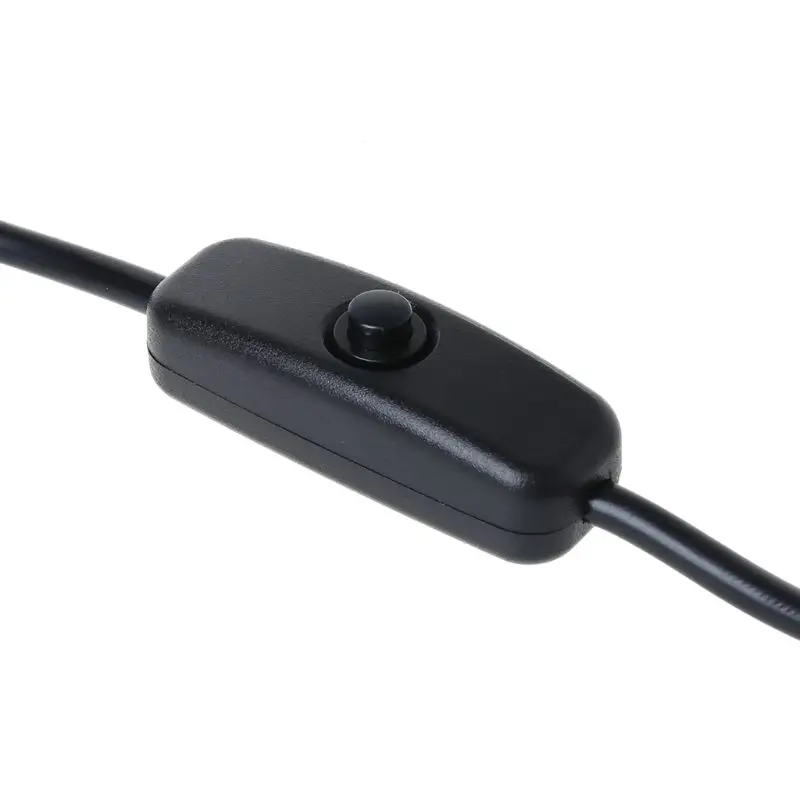 

Type C Power Supply USB-C Male to Female Extension Cable On Off Switch for Raspberry Pi 4 An-droid Mobile Phone 27cm