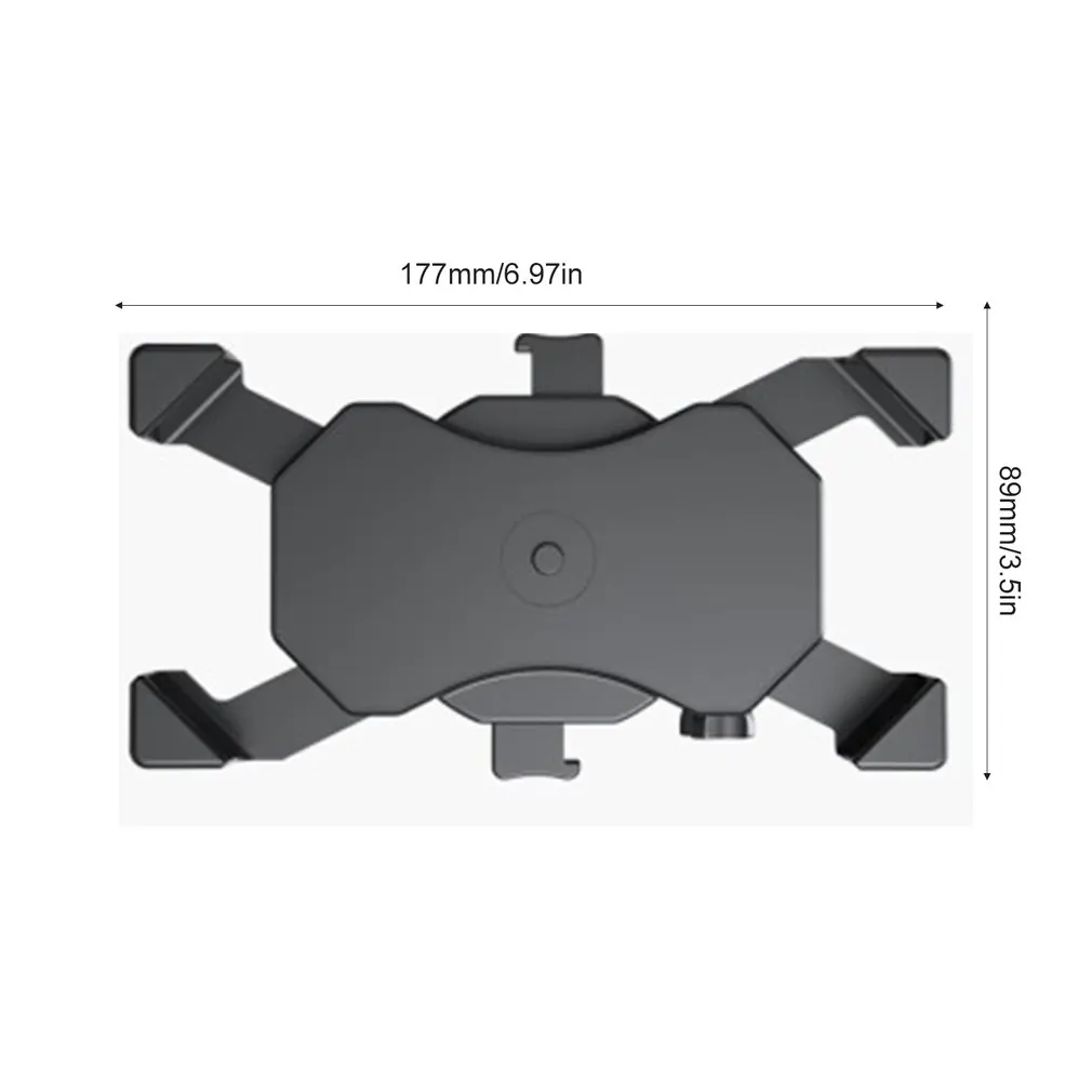 

Bike Phone Holder Mount 360 Degrees Adjustable Motorcycle Handlebar Phone Clamp Scooter Phone Clip For 4.0-6.8 Inch Cellphone