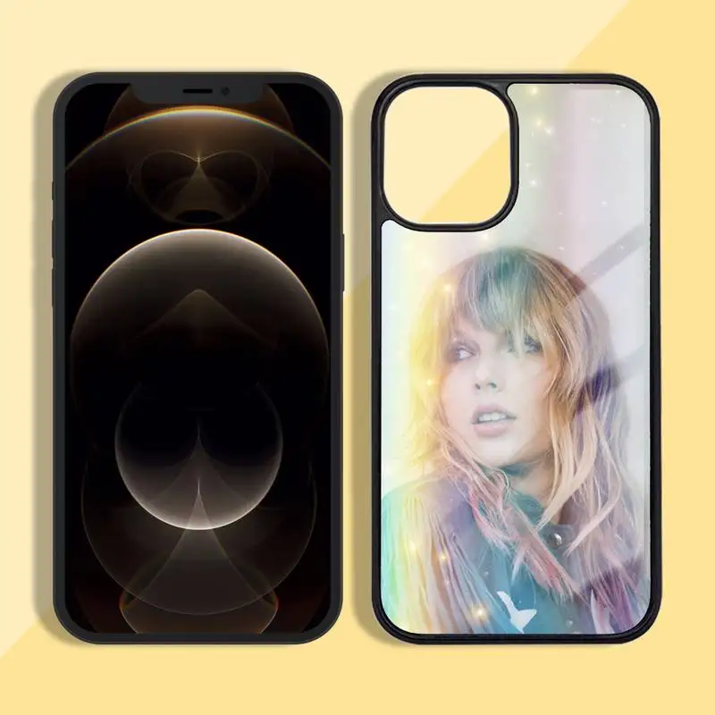 

Alison Swift T-Swizzle Tay Phone Case Silicone TPU+PC For iPhone11 12 mini Pro MAX 7 8Plus X XR XS Samsung S20 10 9 8 Plus ultra