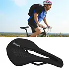 Велосипедное Сиденье BALUGOE, мягкое удобное ажурное дышащее амортизирующее седло для езды на велосипеде, подходит для дорожных велосипедов