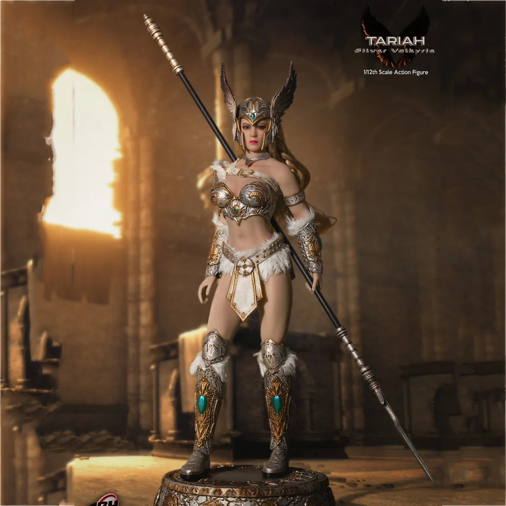 

TBLeague PL2020-156 TARIAH THE VALKYRIE-SILVER 1/12 Scale Action Figure Female Warrior Soldier Model Collections
