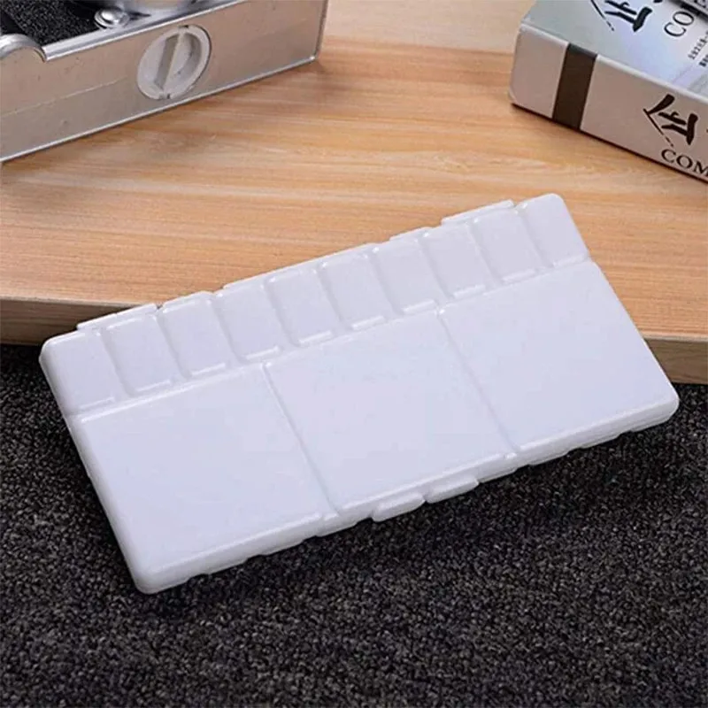 

25Grid Folding Watercolor Palette Watercolor Paint Tray Box Atercolor Renovate Cover Pigment Box Painting Tool Artistic Supplies