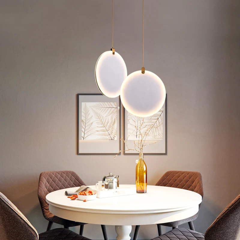 

Modern Led Metal Pendant Lights Wrought Iron Glass Round Ball Brass Rod Hanging Lamp For Living Roomcafekitchen Nordic Lighting