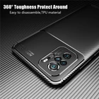 Чехол для Xiaomi Redmi Note 10, 10S, противоударный бампер, мягкий силиконовый матовый чехол из ТПУ для телефона Redmi Note 10