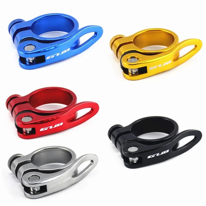 GUB Алюминий сплава Quick Release дорожный велосипед MTB горный Подседельный штырь зажим