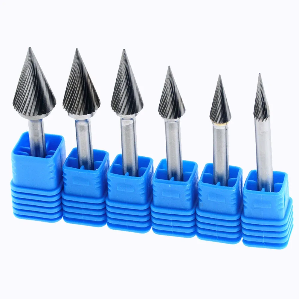 1 шт. вращающаяся головка для грабли из карбида вольфрама|Аксессуары