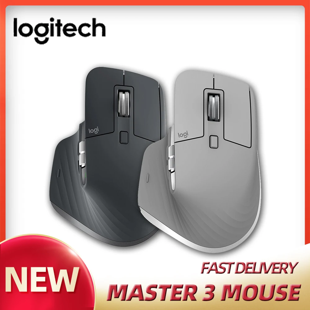 Logitech Original MX Master2s/MX Master3 портативная мышь беспроводная Bluetooth офисная игровая