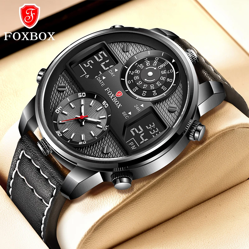 Часы наручные LIGE Мужские кварцевые роскошные модные светящиеся