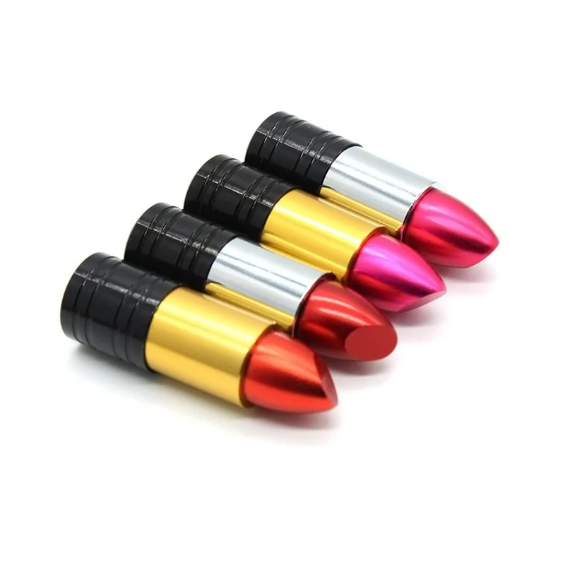 

J-boxing 32GB USB 2.0 Flash Drives Lipstick Shape 64GB Thumb Drive Jump Drive 128GB Pen Drive Memory Stick Multicolor