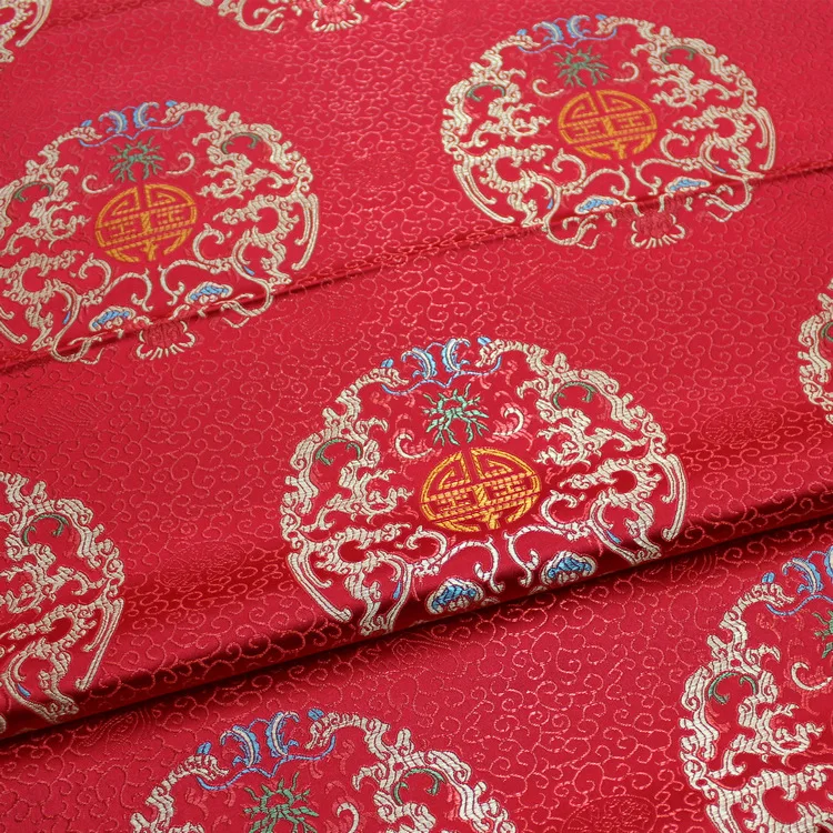 Жаккардовая парча в китайском стиле династии Тан шелковая ткань для детской