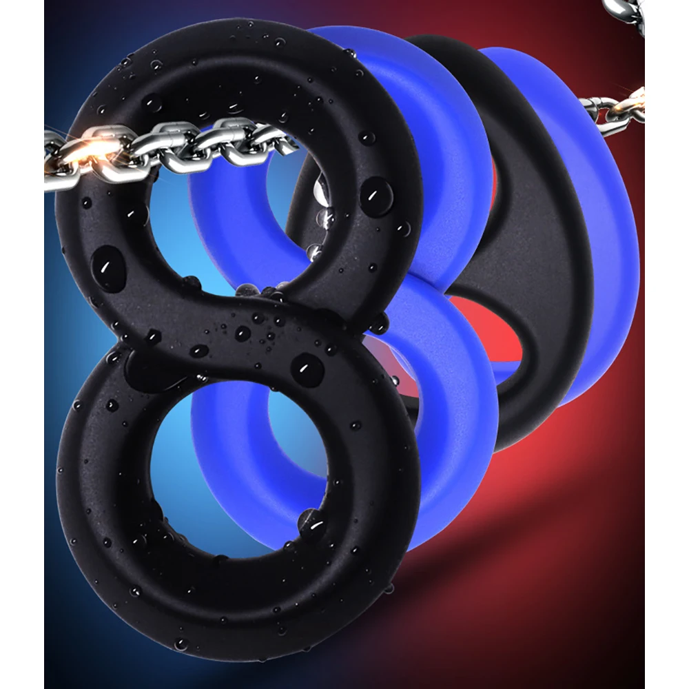 Мужской мастурбатор устройство целомудрия Кольца для пениса Задержка эякуляции