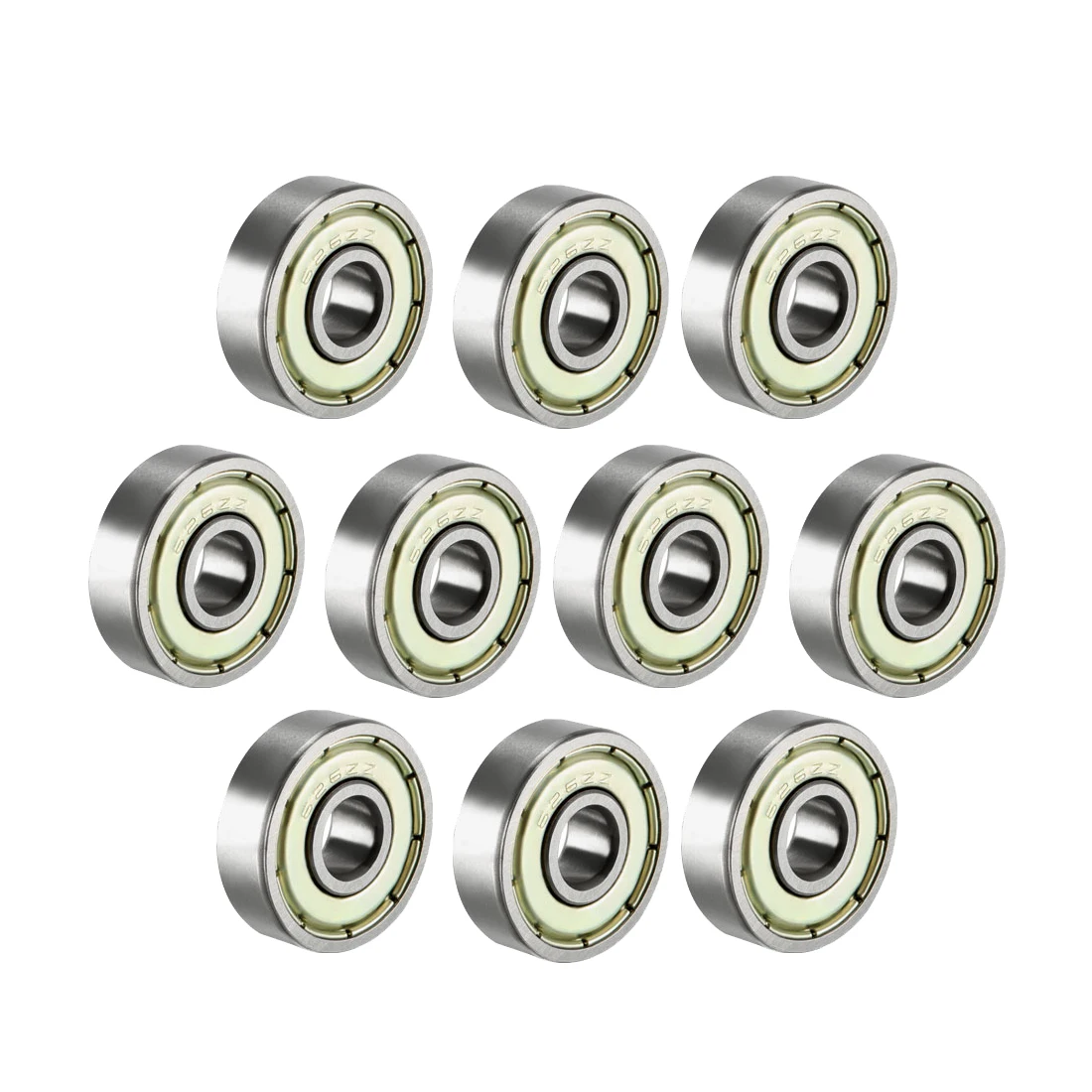 

uxcell Deep Groove Ball Bearing 623-629Z/RS Single Shield/Sealed Chrome Steel Bearings 626Z (10Qty)