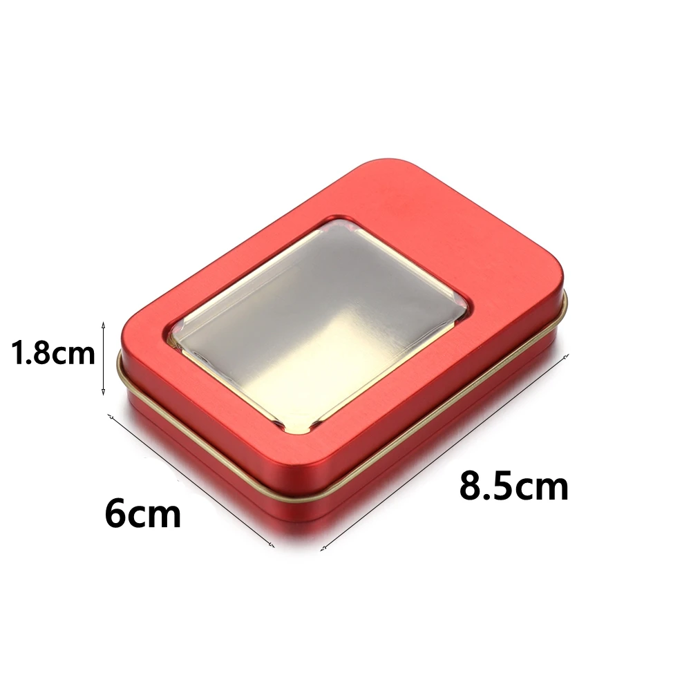 Хит продаж 1 шт. серебристый пустой чехол для хранения ювелирных изделий