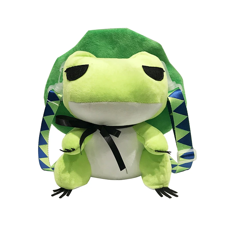 

Travel Frog Japanese Anime Plush Backpack Children Schoolbag Bags Cute Stuffed Animal Toy Doll For Girls Youth Birthday Gifts