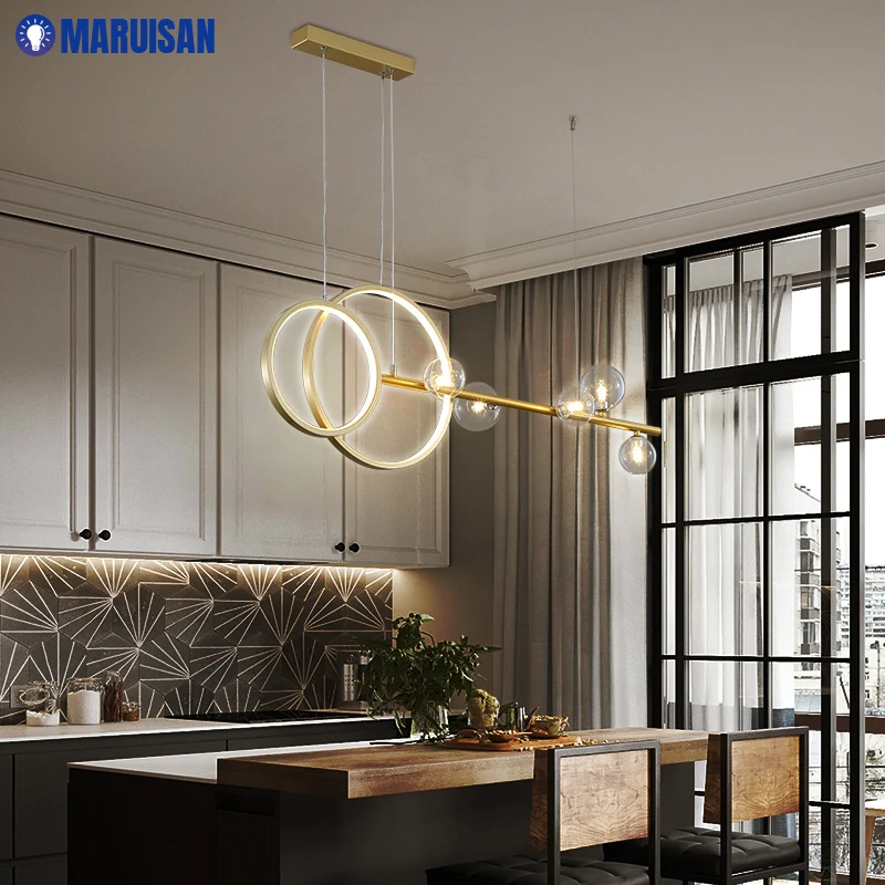 

New Modern LED Chandelier Light For Living Room Master Bedroom Foyer Kitchen Table Hall Corridor Indoor Warm Home Lamps