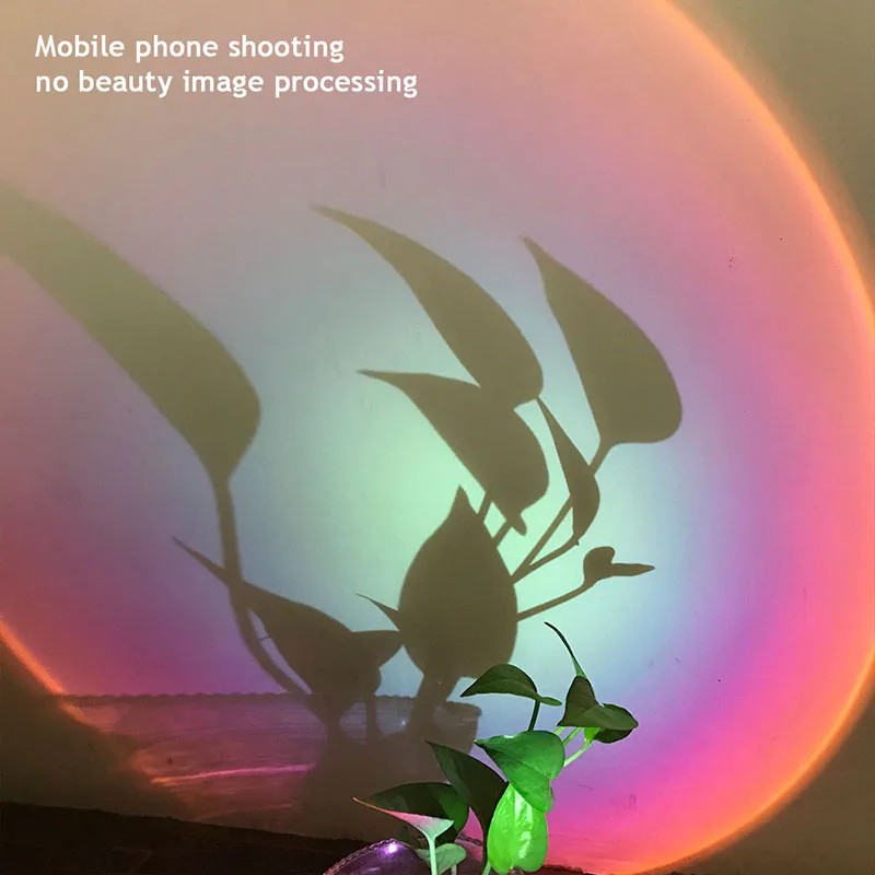 USB солнце Радуга лампа Солнечный проектор настросветильник гостиная спальня