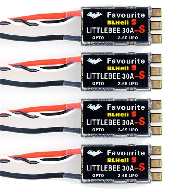 FVT LITTLEBEE Little bee BLHeli s SPRING 20A / 30A ESC 2 6 S поддержка мультикоптера Mulitshot DSHOT Oneshot42 OneShot125