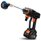 Беспроводной автомобильный моечный пистолет высокого давления, 15600 мАч, 520 Вт, ручной автоматический распылитель, мощный автомобильный водяной насос, садовый инструмент, портативный распылитель 30 бар