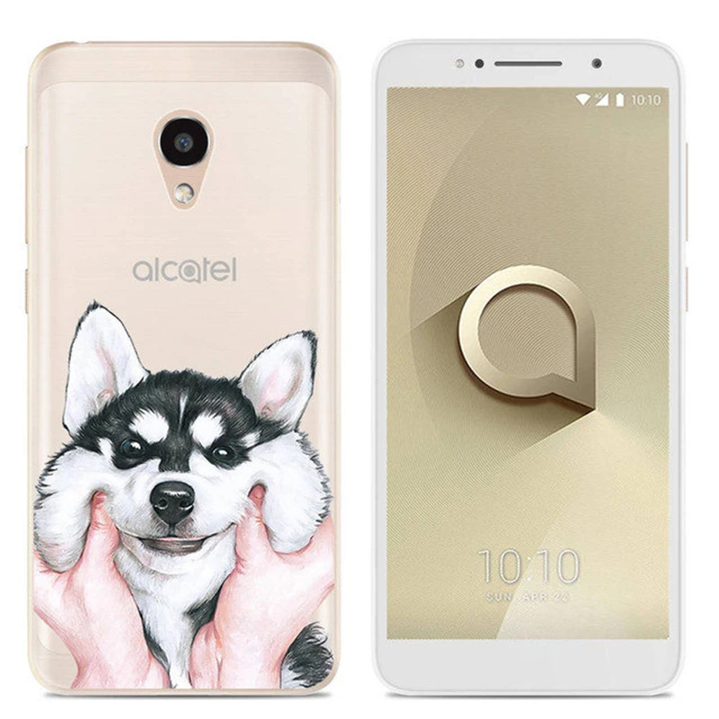 Чехол для телефона ALCATEL 1C / 1X 3 3C 3V/3X милый высококачественный мультяшный мягкий