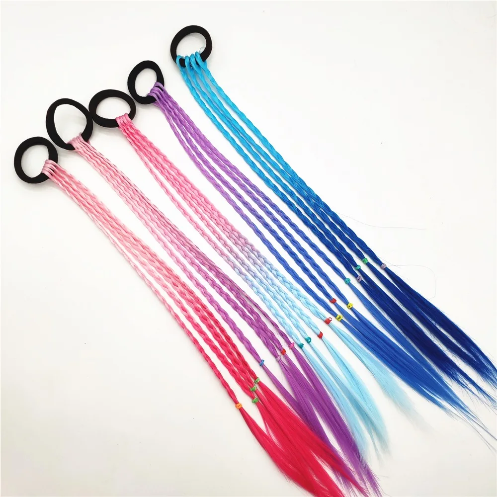 Эластичная резинка для волос аксессуары Детский парик повязка на голову девочек