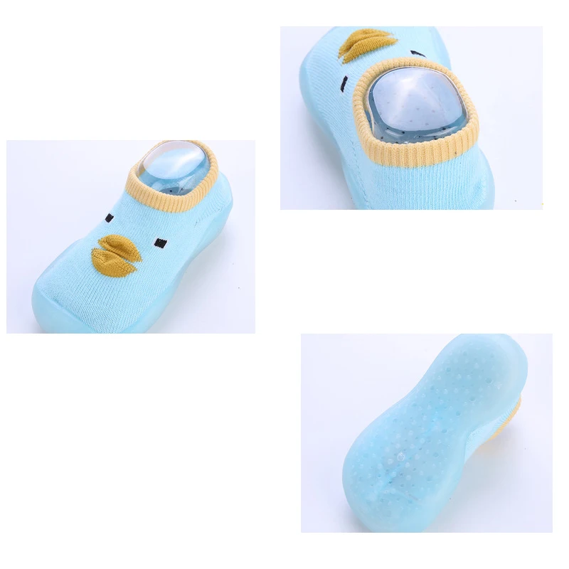 

baby shoes socks cotton soft rubber sole socks anti slip toddler infant sock shoes kids slipper animal cute first walker 1-5T