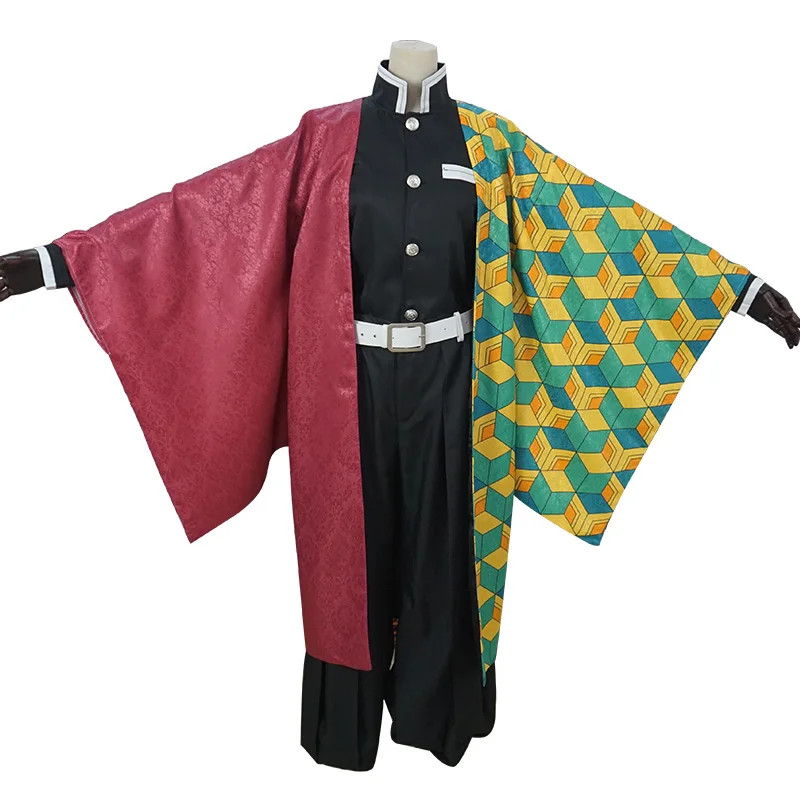 2019 Косплей Костюм убийца демонов томиока гиюу кимоно для Рождества костюм на
