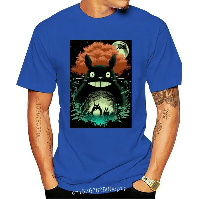 

Design Totoro T-Shirt Studio Ghibli Anime Shirt Men'S Women'S All Sizes Funny Design Tee Shirt