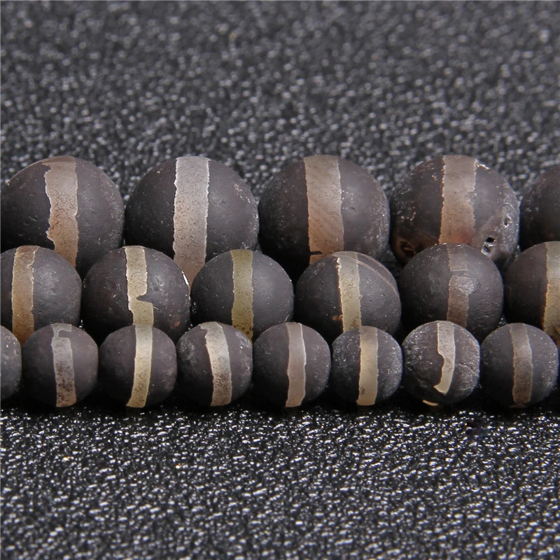 Натуральные китайские тибетские Агаты Dzi глаза Бусины Из Натурального