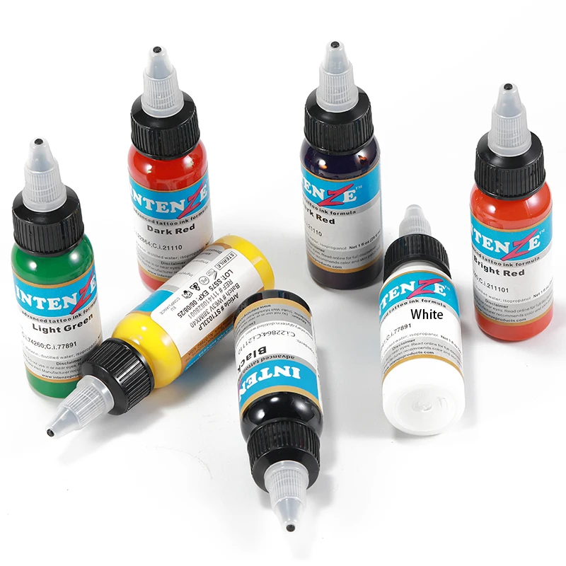 30ML Tattoo Pigment Color Semi Permanent Eyebrow Tattoo Ink Durable Makeup Pigment Microblading Coloring Beauty Tool Supplies