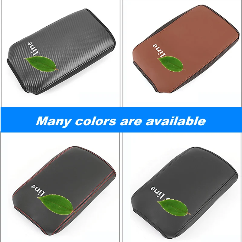 

For 17-21 Audi new A4L/A5 central armrest box cover storage box leather cover pad leather interior modification