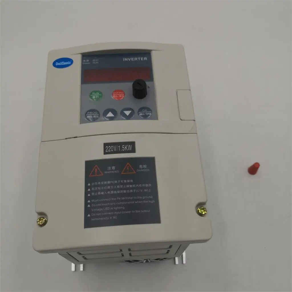 Преобразователь частоты ZW-K325 VFD 1.5KW/2.2KW/4KW однофазный 220v вход и трехфазный мощность двигателя регулятор скорости
