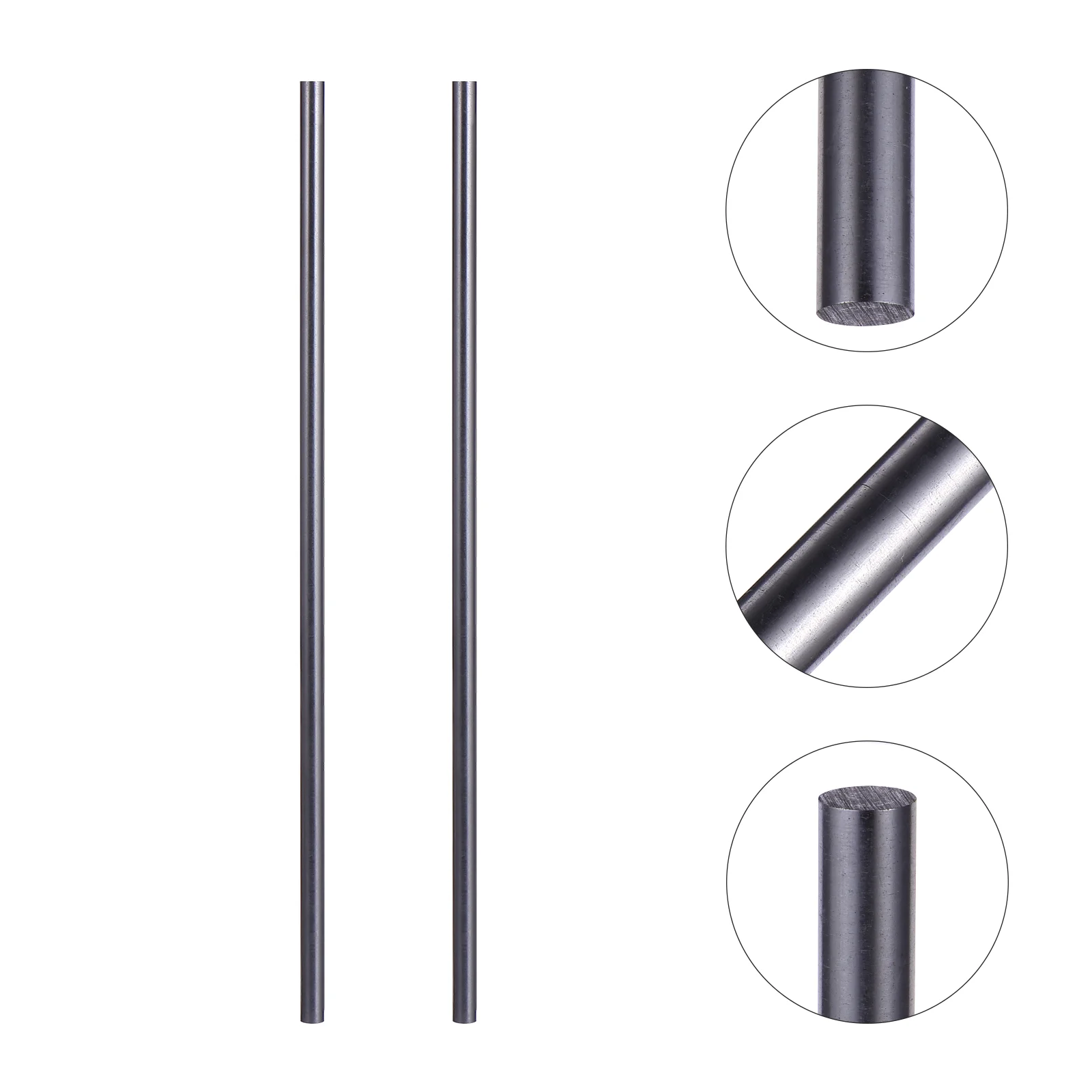 

2Pcs Graphite Crucible Stir Stick Stirring Liquid Mixing Stirring Rod (Grey)