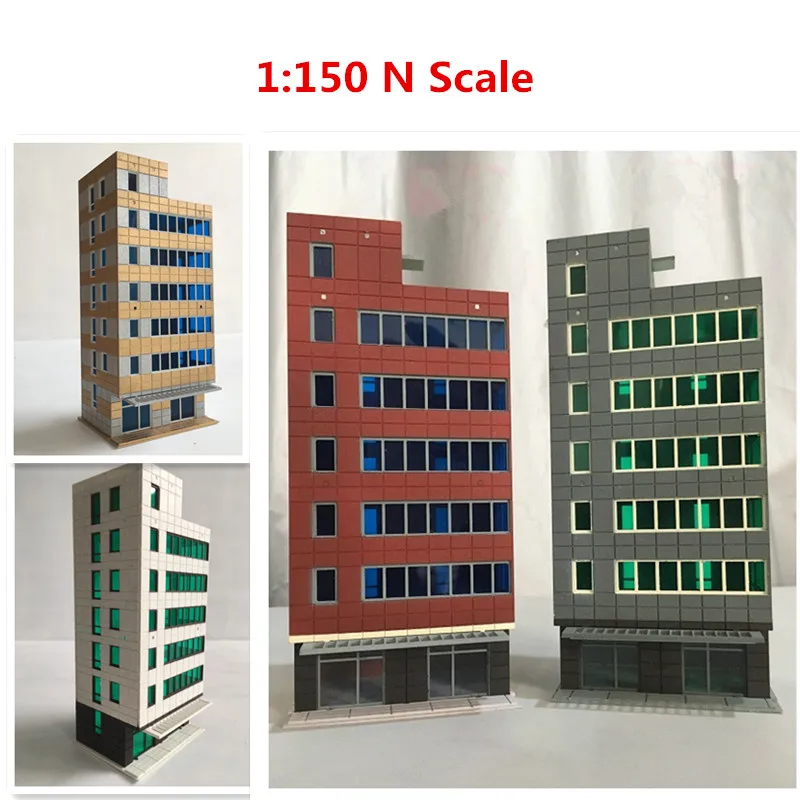 

1:150 N Scale Sand Table DIY Assembly Building Model for Landscape Sand Table