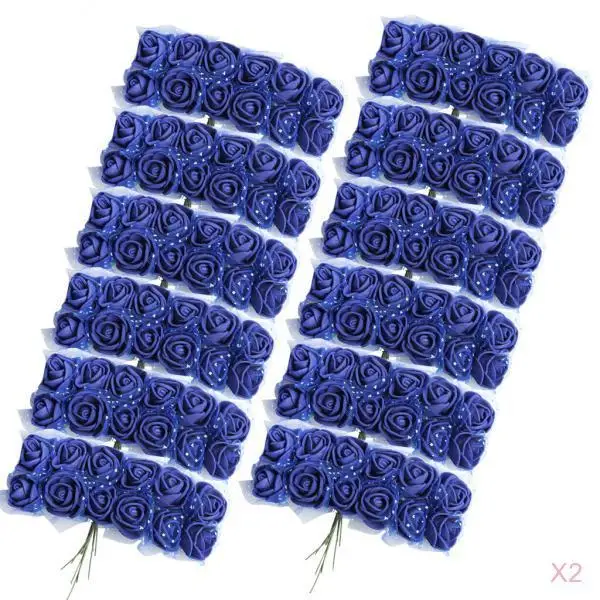 Искусственные цветы 288 шт. искусственные поролоновые розы украшение сделай сам