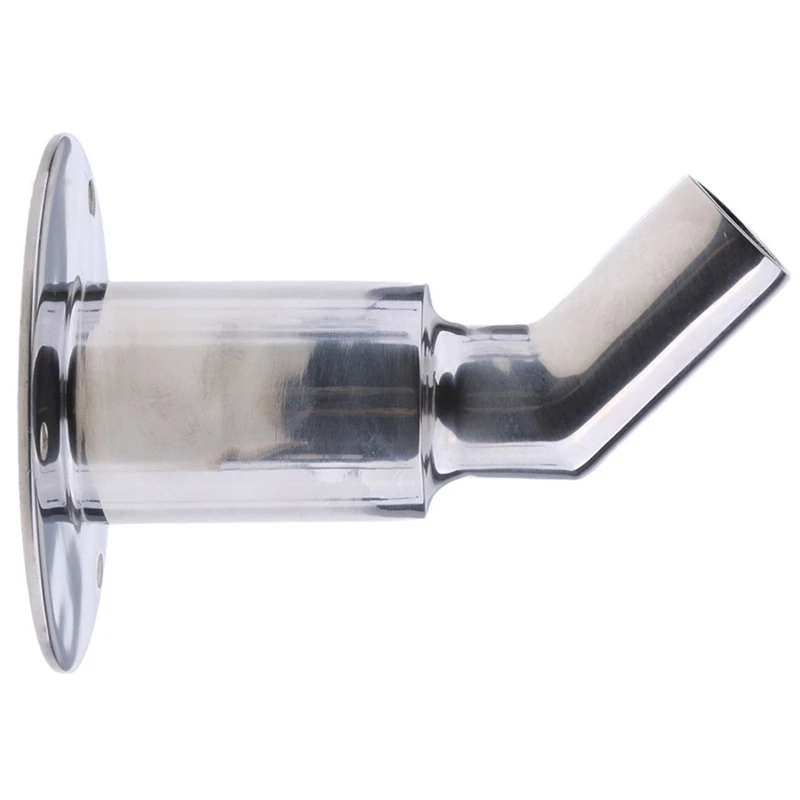 

Newest Silver Boat Stainless Steel 90 Degree Thru Hull Tube Pipe Socket Hardware Surface Polishing Corrosion Resistance
