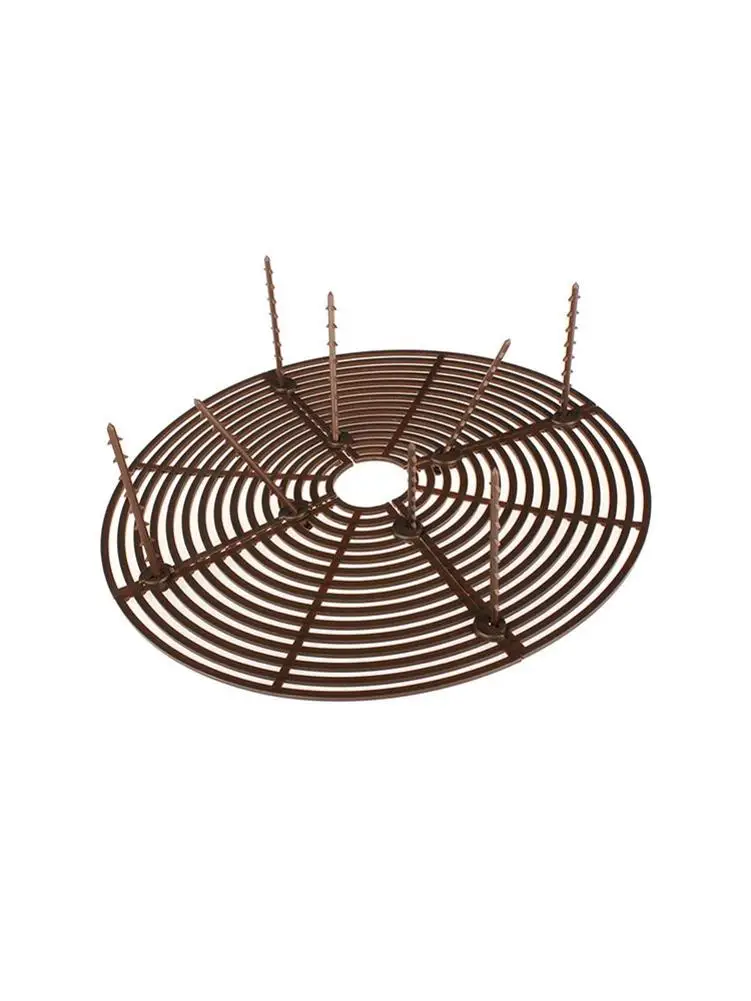 

1PC Plant Pot Soil Guard With Nails Plant Pot Grid Flower Pot Cover Baby Safety Mouse Garden Home Plant Protector