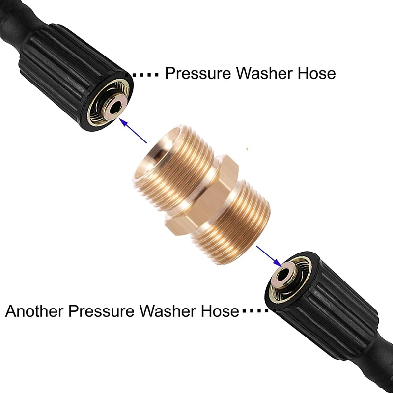 

9 Pcs Pressure Washer Set,Quick Disconnect Kit, M22 Swivel to 3/8 Inch Quick Connect, 3/4 Inch Quick Release