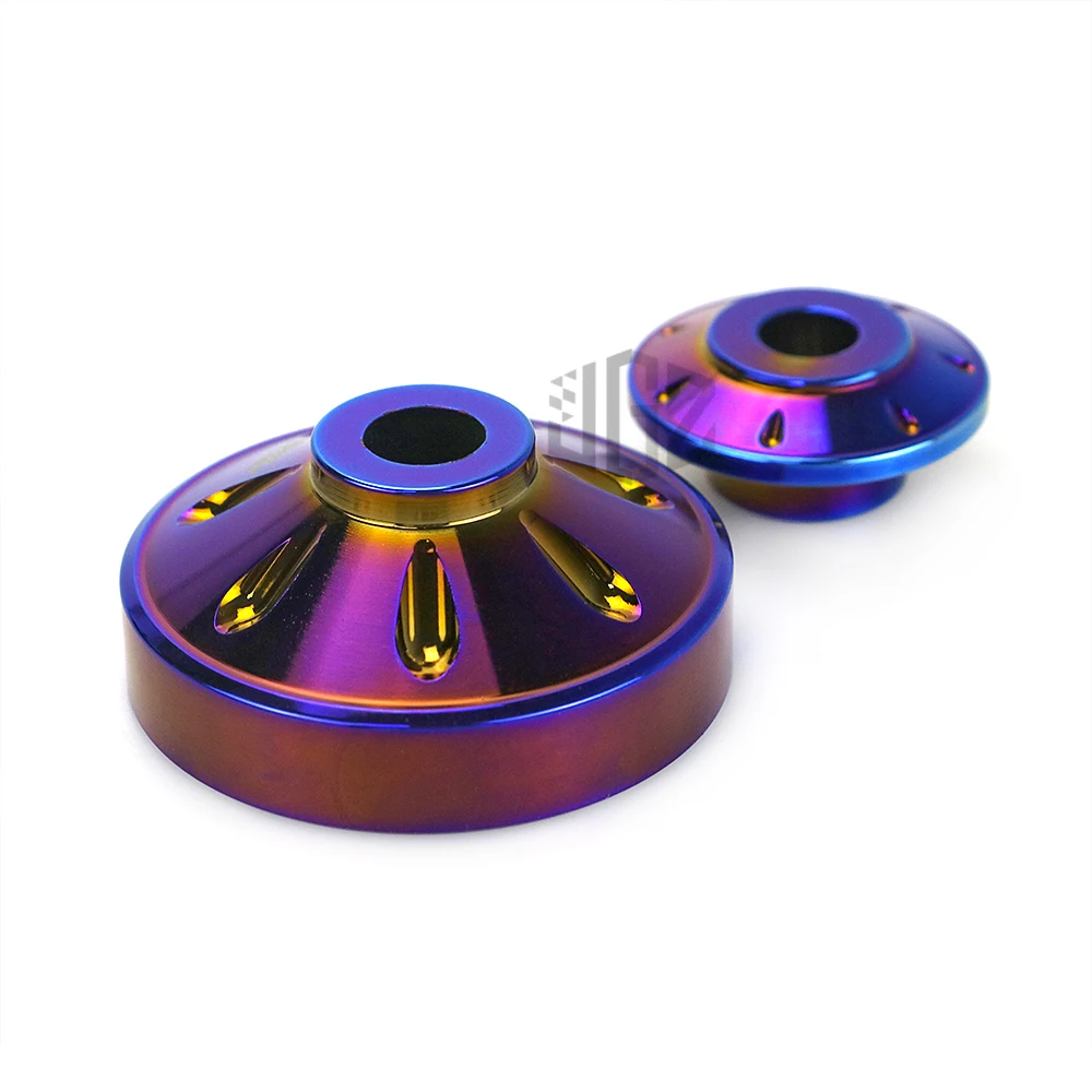 Алюминиевая синяя крышка вилки для мотоцикла CNC декоративная аксессуары YAMAHA Y15ZR