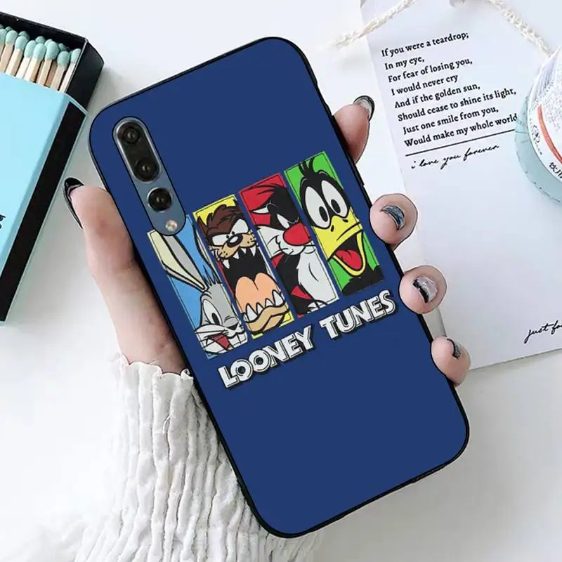 

Cartoon Animal Bunny Phone Case for Huawei P30 40 20 10 8 9 lite pro plus Psmart2019