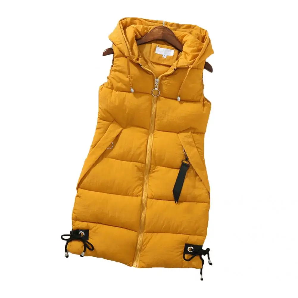 

Winter Sleeveless jacket Vest Korean Style Drawstring Vest Women Vest Popular Waistcoat Winter jackets