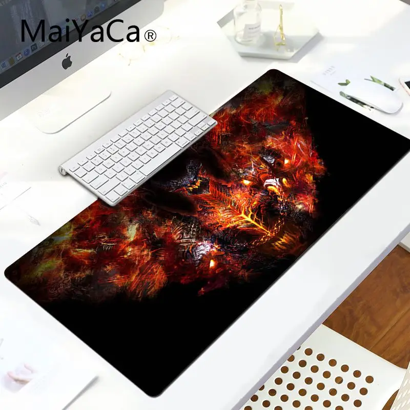 LockEdge 30x80cm MaiYaCa крутой игровой мир WarCraft высокоскоростной коврик для мыши для ноутбука игровой коврик для мыши - Цвет: LockEdge 30x80cm