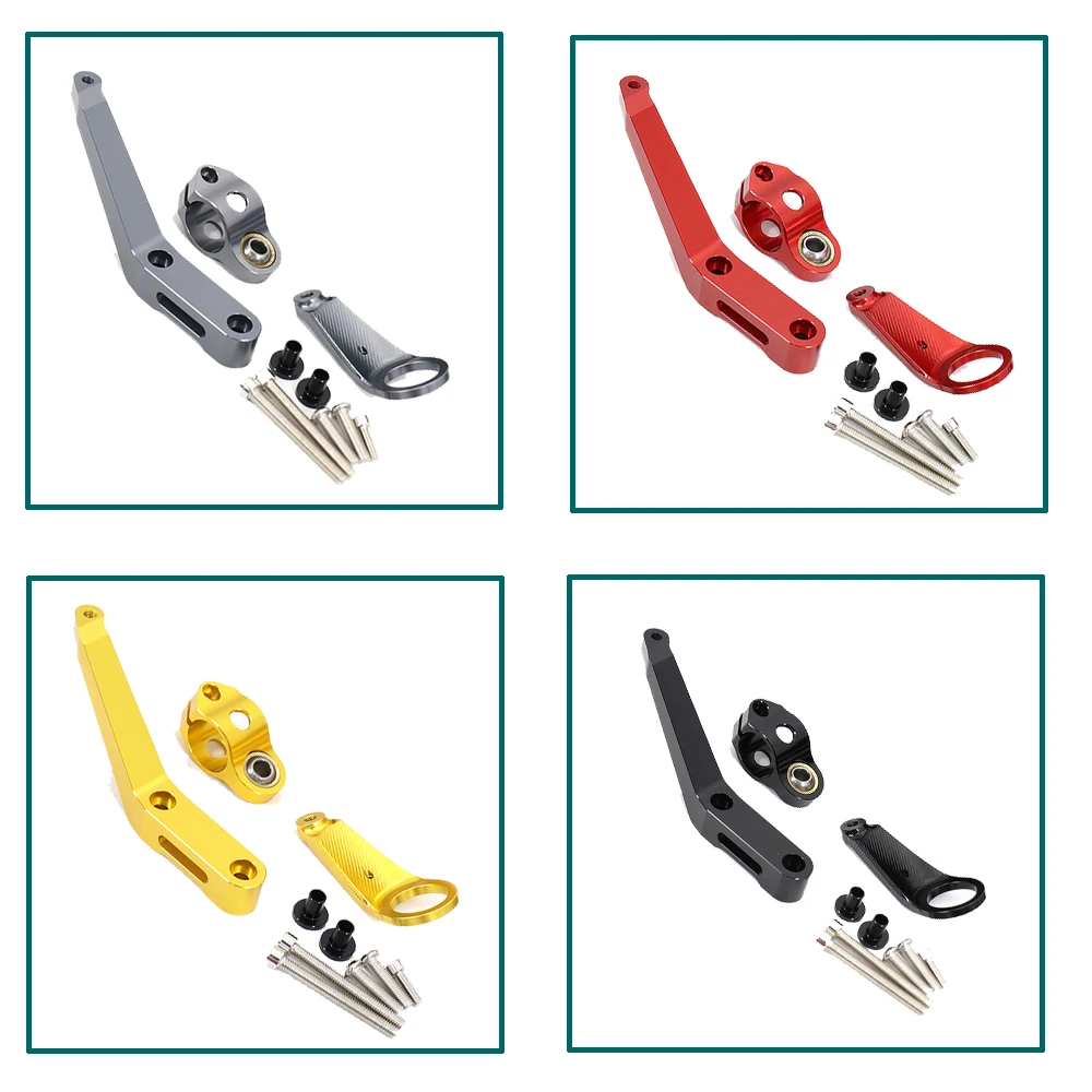 Комплект монтажных кронштейнов амортизатора рулевой стабилизации для